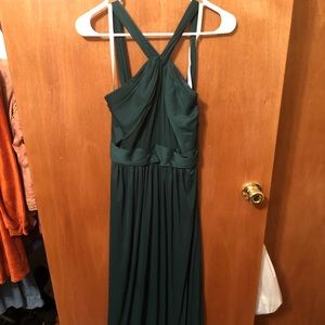 David’s bridal formal braids maid dress!